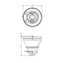 Philips Halogenlampe MSD PLATINUM 200 FLEX 1CT/8, 240W, 7800K, 14000lm