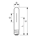 Philips sodium vapour lamp MST SON-T APIA PLUS XTRA 1SL/12 T46 E40 105W 11550lm 2000K dimmable