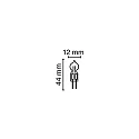 RADIUM Halogenlampe RJL 12/SKY/IRC/GY6.35, 60 Watt