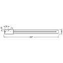 RADIUM LED Lampe ESSENCE LONG RL-LONG55 840/2G11 HF - Retrofit f. Ralux Long, EVG / 230V, Sockel 2G11, 25W 4000K 3250lm 140°
