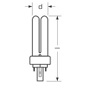 RADIUM LED Kompaktlampe EssenceDuo 13 EM - Retrofit f. Ralux Duo, KVG, 230V AC, Sockel G24d / G24q, 5W 3000K 500lm 280°, schaltbar