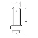 RADIUM LED compact bulb ESSENCE TRIO42 830 (RALUX TRIO RETROFIT) switchable matt G24d 20W 2300lm 4000K 280° CRI >80  mat