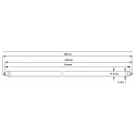 RADIUM LED tube T5 DC-TUBE LED T5 NEO® 14/24 840/G5 - 549MM matt G5 10W 1800lm 4000K 220° CRI 80-89 dimmable