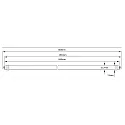 RADIUM LED Röhrenlampe DC TUBE T5 NEO 21/39 840/G5, für externe Treiber, 84.9cm, 17.9W 4000K 3150lm 220°, dimmbar