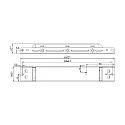 DALI-Treiber für DC-LED Lampen, LED Strips und Module, DRIVER DALI2 DT6, IP20, 200-350mA, stromkonstant, DALI dimmbar, 37W