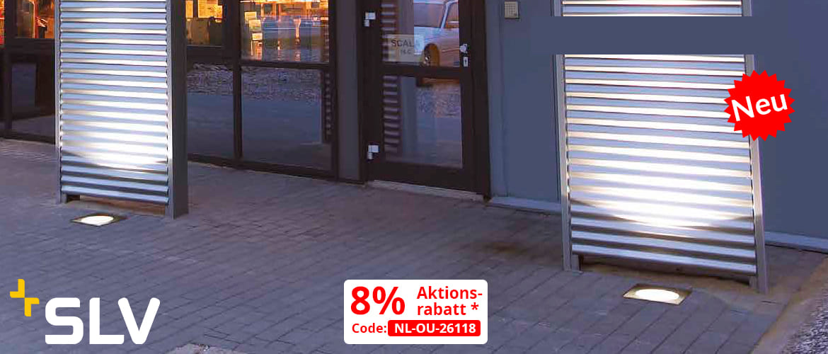 Outdoor Neuheiten / Bodenleuchten