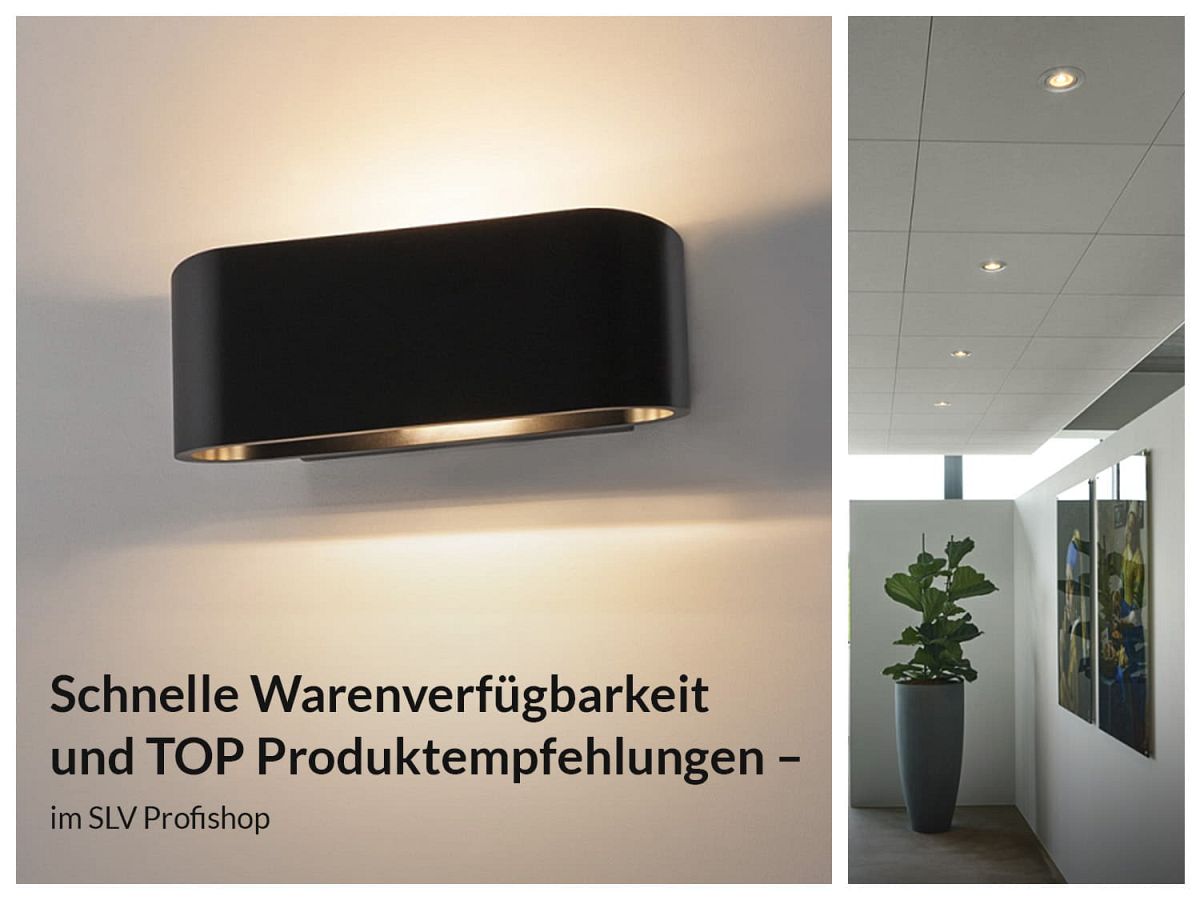Schnelle Warenverf&uuml;gbarkeit und TOP Produktempfehlungen - im SLV Profishop